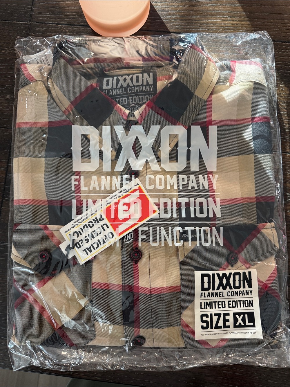 Dixxon Flannel- limited edition snap on